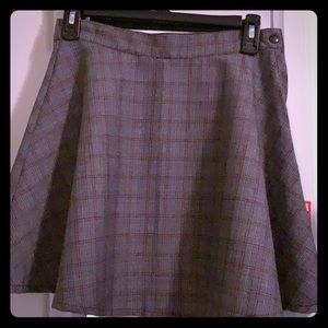 American apparel plaid tennis skirt